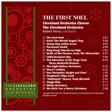 Load image into Gallery viewer, The First Noel CD - Gift with Chorus Fund Donation