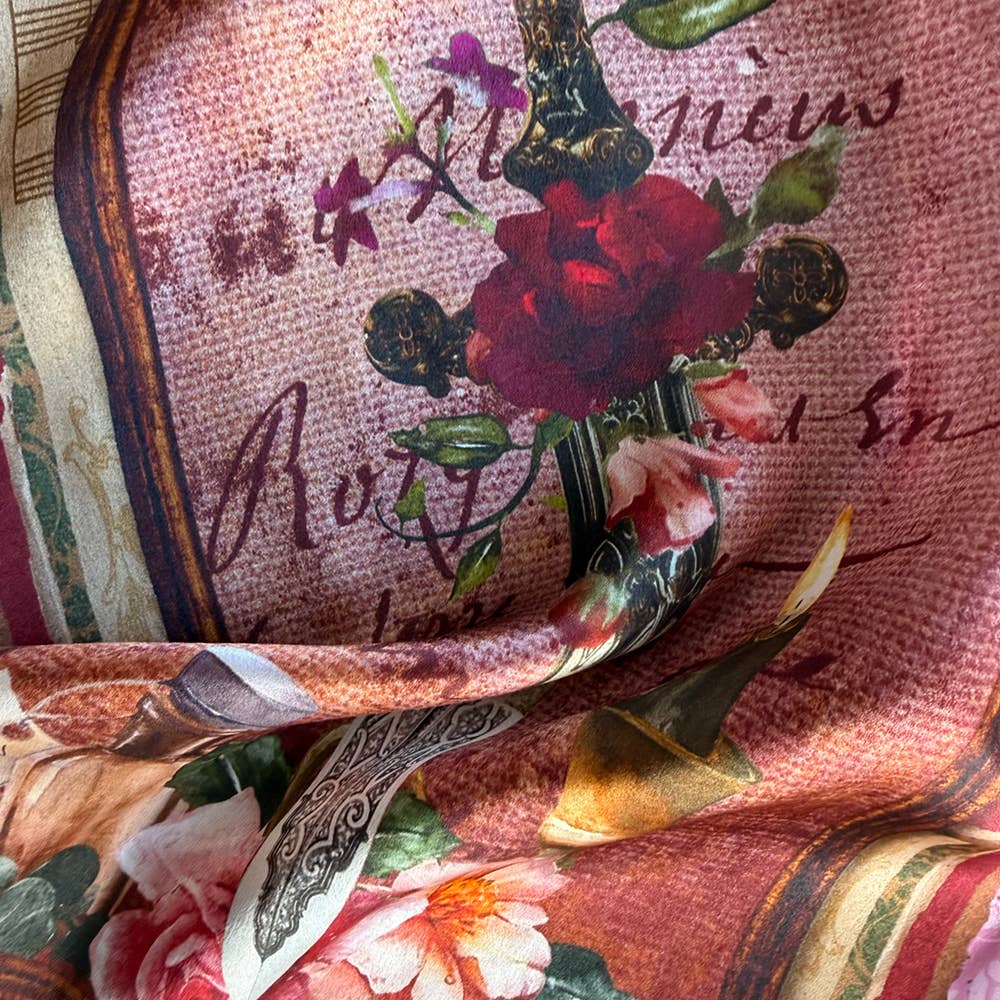 Romeo & Juliet Oblong Silk Scarf