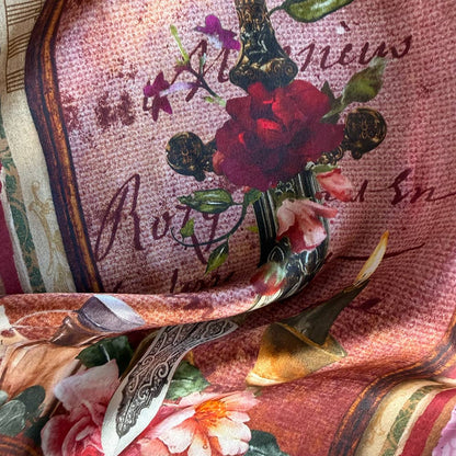 Romeo & Juliet Oblong Silk Scarf