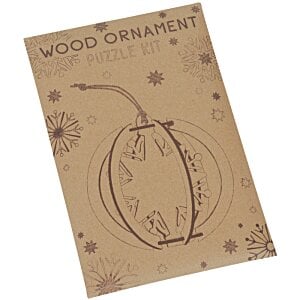Wooden Puzzle Ornament
