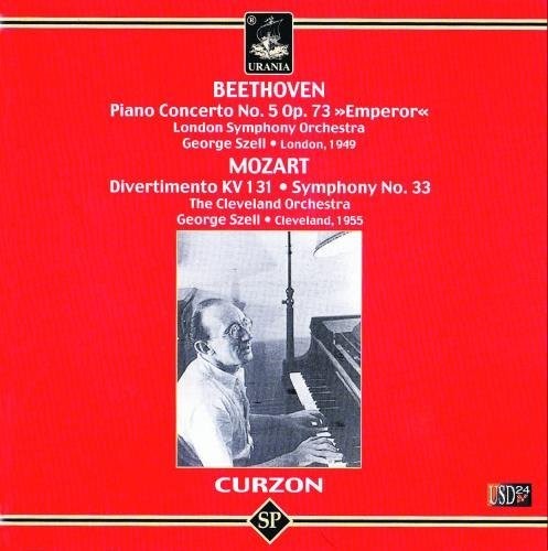 Curzon / Cleveland Orchestra / Szell - Piano Concerto / Divertimento Music CD