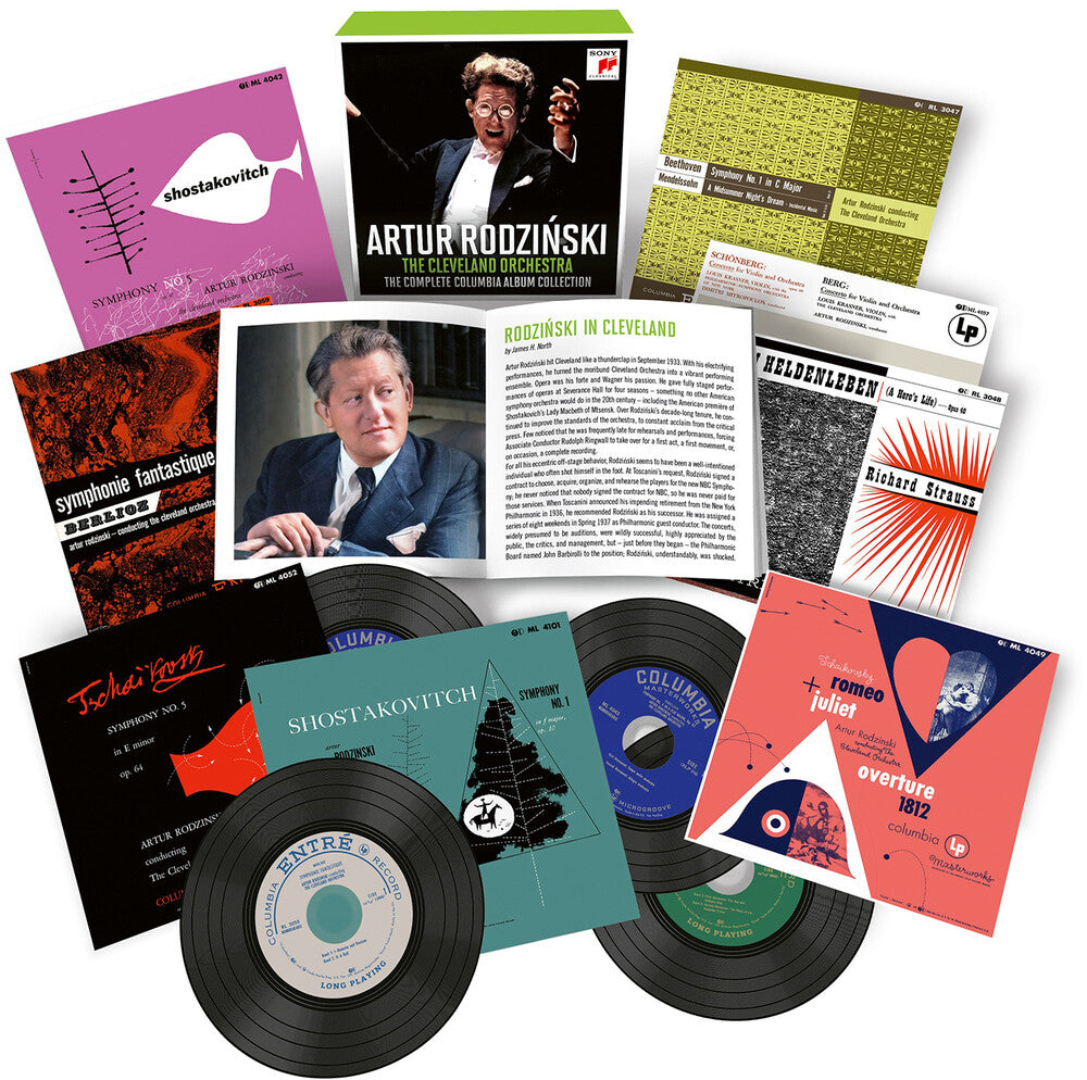 L Beethoven .V. / Berg / Cleveland Orchestra - Cleveland Orchestra Complete Columbia Album [CD]
