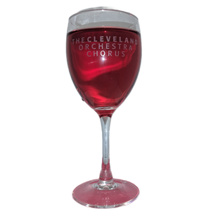 Cleveland Orchestra Chorus Wine Glass