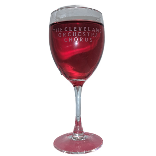 Cleveland Orchestra Chorus Wine Glass