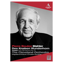 Load image into Gallery viewer, Mahler: Des Knaben Wunderhorn &amp; Adagio from Symphony No. 10 - DVD

