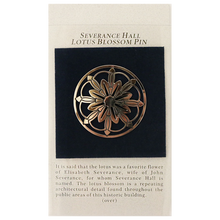 Load image into Gallery viewer, Lotus Blossom Pin - Silvertone
