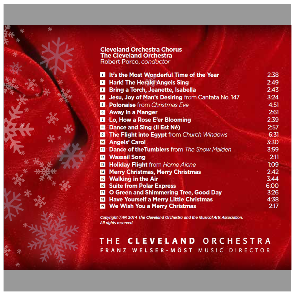The Most Wonderful Time CD - Gift with Chorus Fund Donation