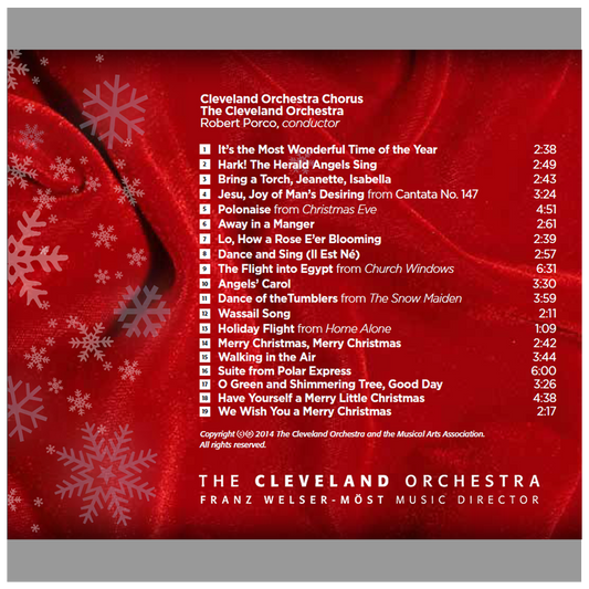 The Most Wonderful Time CD - Gift with Chorus Fund Donation