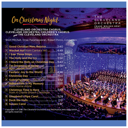 CD: On Christmas Night - Gift with Chorus Fund Donation